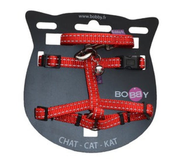Safe Harness & Lead - Maroon/XS